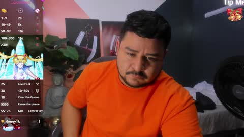 Snapshot of oso_gael chatting on 12.29.24 Bear Gael online show from 12.29.24