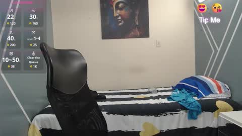 Snapshot of oso_gael chatting on 02.18.25 Bear Gael online show from 02.18.25