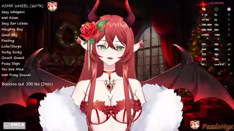 Succubus Nyx online show from 12.21.24