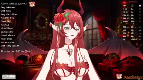 Succubus Nyx online show from 12.21.24