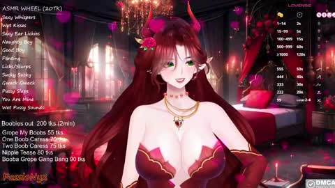 Succubus Nyx online show from 02.15.25