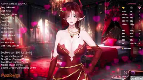 Succubus Nyx online show from 02.16.25