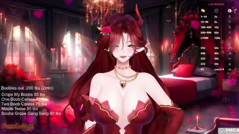 Succubus Nyx online show from 02.18.25