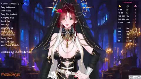 Succubus Nyx online show from 02.23.25