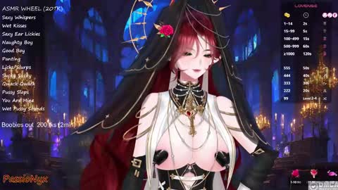 Succubus Nyx online show from 02.24.25