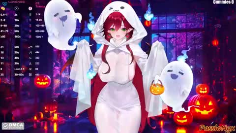 Succubus Nyx online show from 10.25.25