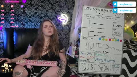 ArtsyHeartsyy online show from 12.10.24