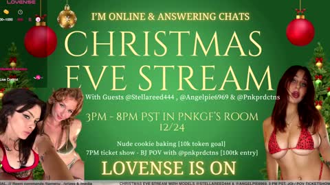 Snapshot of pnkgf chatting on 12.23.24 pnkgf online show from 12.23.24