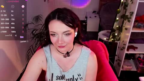 Snapshot of princessfoxyx chatting on 02.14.25 Princess Foxy online show from 02.14.25