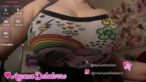 Snapshot of queenayana chatting on 05.30.26 Ayana Delatorre online show from 05.30.26