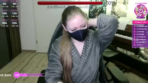 realartofslut online show from 04.24.26