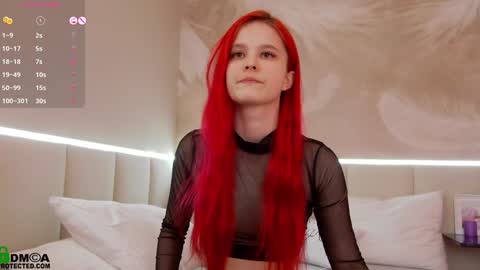 Snapshot of rina_red_ chatting on 01.25.25 Rina online show from 01.25.25