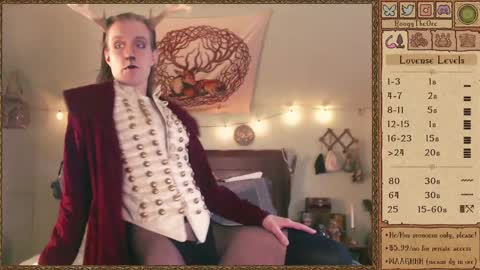 Snapshot of roogytheorc chatting on 12.16.24 Roogy online show from 12.16.24