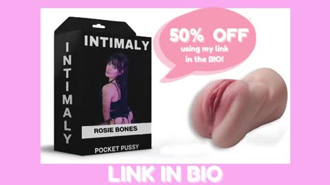 Rosie Bones online show from 03.08.25