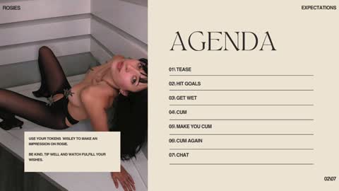 Rosie Bones online show from 03.20.26