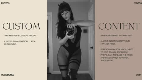 Rosie Bones online show from 05.27.26