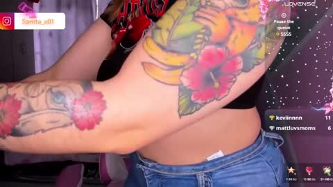 Snapshot of sam_thompsoon_ chatting on 02.22.25 Sam online show from 02.22.25