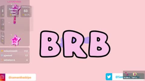 Samantha online show from 01.19.25