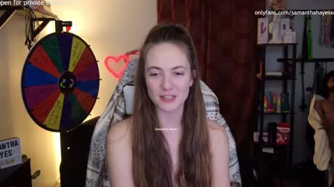 The Real Samantha Hayes haha  online show from 12.04.24