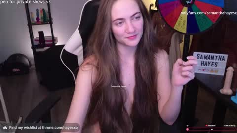 The Real Samantha Hayes haha  online show from 01.18.25