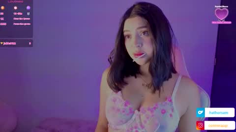 Snapshot of samara_lam chatting on 10.02.25 Sammy  online show from 10.02.25