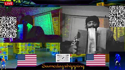 Snapshot of samedayshipping chatting on 12.14.25 OmniNegate online show from 12.14.25