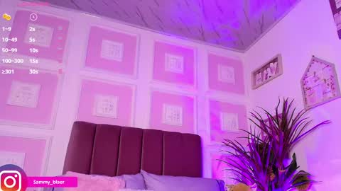 Snapshot of sammyblaer chatting on 01.23.25 Samantha online show from 01.23.25