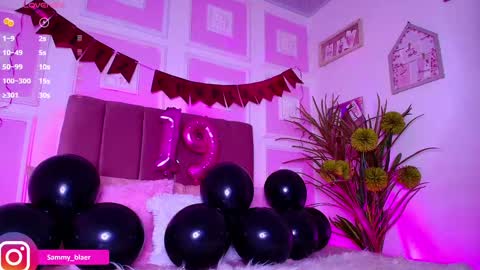 Snapshot of sammyblaer chatting on 02.08.25 Samantha online show from 02.08.25