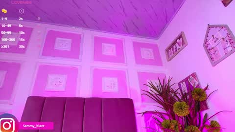 Snapshot of sammyblaer chatting on 02.12.25 Samantha online show from 02.12.25