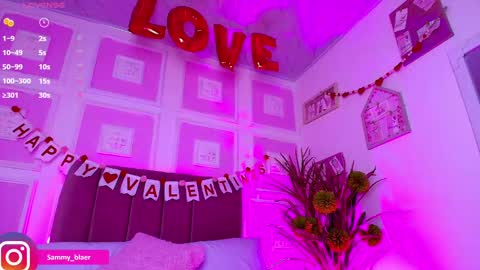 Snapshot of sammyblaer chatting on 02.14.25 Samantha online show from 02.14.25