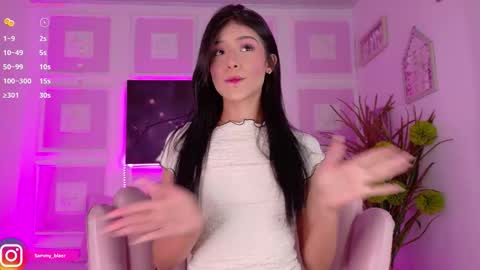 Snapshot of sammyblaer chatting on 09.23.25 Samantha online show from 09.23.25