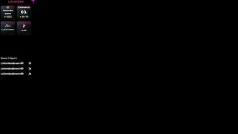 Snapshot of sara_and_lion chatting on 10.20.25 sara and lion online show from 10.20.25