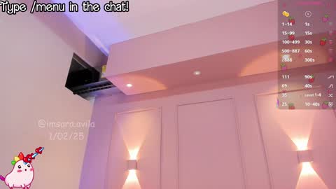 SaraAvila  online show from 02.02.25