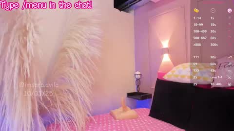 SaraAvila  online show from 03.11.25