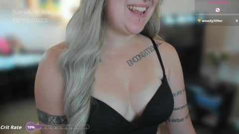 Sarah online show from 10.18.25