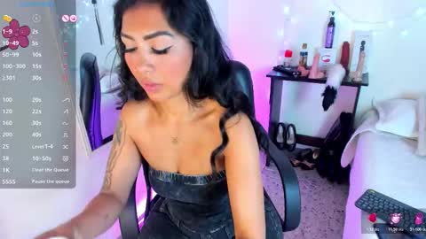 Snapshot of sasha_brattz chatting on 12.03.25 Sasha Brattz online show from 12.03.25