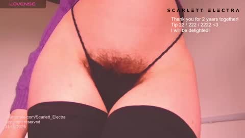 SCARLETT ELECTRA  -  online show from 10.04.25