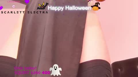 SCARLETT ELECTRA  -  online show from 10.31.25