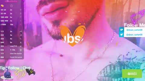 Dean Carter online show from 11.07.25