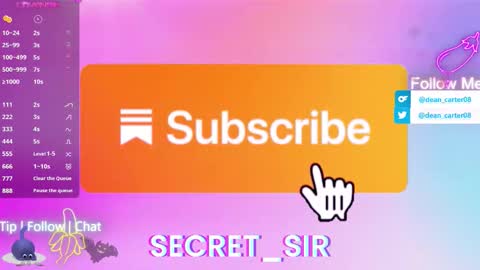 Dean Carter online show from 02.16.26