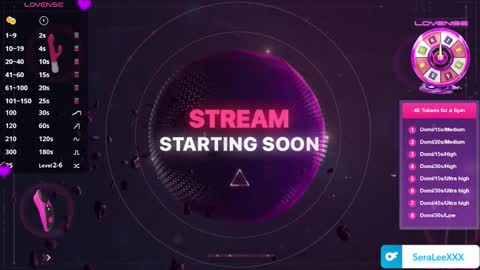 SeraLeeXXX online show from 12.01.25