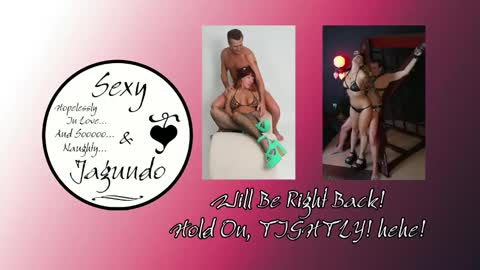 Snapshot of sexyandjagundo chatting on 05.24.26 Sexy Jagundo online show from 05.24.26