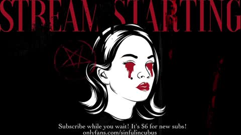 Snapshot of sinfulincubus chatting on 12.17.24 Mistrx Sin online show from 12.17.24