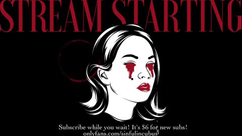 Snapshot of sinfulincubus chatting on 12.25.24 Mistrx Sin online show from 12.25.24