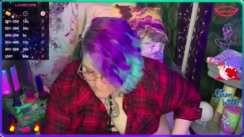 Snapshot of sirenwilde chatting on 02.26.26 Siren Wilde online show from 02.26.26