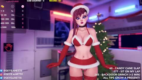 Snapshot of skyeanette chatting on 12.22.24 SkyeAnette online show from 12.22.24