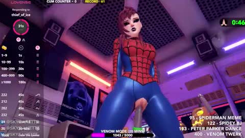 SkyeAnette online show from 11.02.25