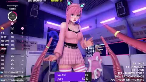 SkyeAnette online show from 11.23.25