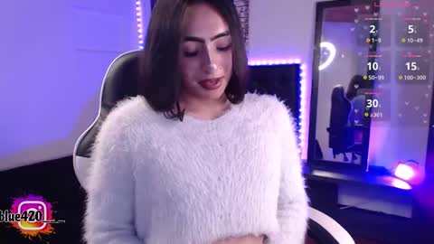 Snapshot of skyler__blue4 chatting on 10.20.25 blue online show from 10.20.25