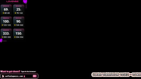 Snapshot of sofialopezzzz chatting on 07.10.26 sofialopezzzz online show from 07.10.26